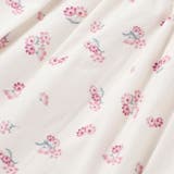 シャツコールGirlyフラワープリントドッキングプルオーバー | BeBe | 詳細画像7 