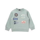 裏起毛ペナントワッペントレーナー(90~150cm) | BeBe | 詳細画像11