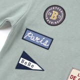 裏起毛ペナントワッペントレーナー(90~150cm) | BeBe | 詳細画像14