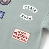 裏起毛ペナントワッペントレーナー(90~150cm) | BeBe | 詳細画像15