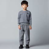 ダイヤMIXボーダーカットニットプルオーバー(90~150cm) | BeBe | 詳細画像3