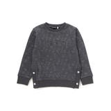 ムラ染めサイドスナップロゴパッチトレーナー(90~160cm) | BeBe | 詳細画像8 