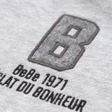 裏起毛チェック切り替えハーフジップトレーナー(90~150cm) | BeBe | 詳細画像15