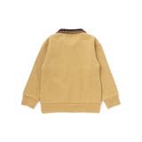 裏起毛チェック切り替えハーフジップトレーナー(90~150cm) | BeBe | 詳細画像9