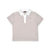 スキッパーカラーカノコ半袖ポロシャツ(100~140cm) | BeBe | 詳細画像16 