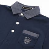 カノコエンブレム刺しゅう半袖ポロシャツ(80~150cm) | BeBe | 詳細画像11 