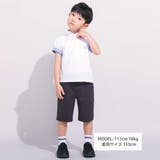 カノコエンブレム刺しゅう半袖ポロシャツ(80~150cm) | BeBe | 詳細画像2 