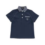 カノコエンブレム刺しゅう半袖ポロシャツ(80~150cm) | BeBe | 詳細画像9 