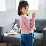 ストレッチジョグデニムスカラップポケットロングパンツ(90~160cm) | BeBe | 詳細画像6