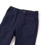 ストレッチツイルロゴ刺しゅうスリムロングパンツ(90~150cm) | BeBe | 詳細画像7 