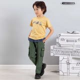 ストレッチツイルカーゴロングパンツ(90~150cm) | BeBe | 詳細画像3 