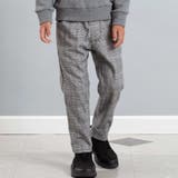 グレー系 | 【お揃い】グレンチェックロングパンツ(90~150cm) | BeBe