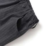 TRピンストライプテーパードロングパンツ(90~150cm) | BeBe | 詳細画像8