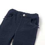 デニムムートン裏ファーリボンポイントスリムロングパンツ(80~160cm) | BeBe | 詳細画像12