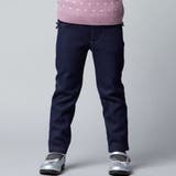 デニムムートン裏ファーリボンポイントスリムロングパンツ(80~160cm) | BeBe | 詳細画像5