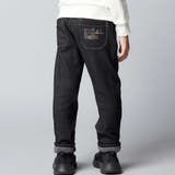 デニムムートン裏ファーストレートロングパンツ(80~160cm) | BeBe | 詳細画像1