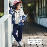 デニムムートン裏ファーストレートロングパンツ(80~160cm) | BeBe | 詳細画像2