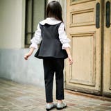 ダブルクロステーパードロングパンツ(110~160cm) | BeBe | 詳細画像4