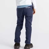 ストレッチツイルロゴ刺しゅうストレートロングパンツ(90~160cm) | BeBe | 詳細画像1 