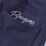 ストレッチツイルロゴ刺しゅうストレートロングパンツ(90~160cm) | BeBe | 詳細画像15 