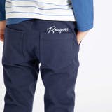 ストレッチツイルロゴ刺しゅうストレートロングパンツ(90~160cm) | BeBe | 詳細画像6 