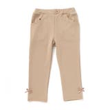 【抗菌防臭】ミラノリブリボン付き8分丈クロップドパンツ(90~130cm) | BeBe | 詳細画像10 