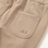 【抗菌防臭】ミラノリブリボン付き8分丈クロップドパンツ(90~130cm) | BeBe | 詳細画像14 