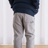 【抗菌防臭】ミラノリブポイントロゴ9分丈ロングパンツ(90~130cm) | BeBe | 詳細画像4 