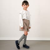 モールスキンくるみボタンキュロット(90~150cm) | BeBe | 詳細画像3