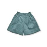 グリーン | モールスキンくるみボタンキュロット(90~150cm) | BeBe