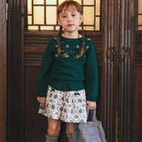 【お揃い】パティスリーフラワープリントキュロットパンツ(90~150cm) | BeBe | 詳細画像4