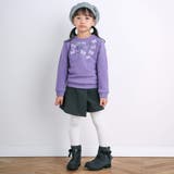 千鳥ジャガードラップショートパンツ(90~150cm) | BeBe | 詳細画像3 