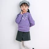 千鳥ジャガードラップショートパンツ(90~150cm) | BeBe | 詳細画像4 