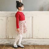 カバリエレ アズーロ花柄キュロットパンツ | BeBe | 詳細画像3