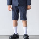 ネイビー | NEWSTARポンチダブルハーフパンツ(110~130cm) | BeBe