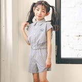 【お揃い】ストライプショートパンツ(90~160cm) | BeBe | 詳細画像3 