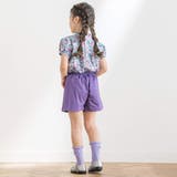 ツイルフロントポケットボタン付きスカパン(90~150cm) | BeBe | 詳細画像4 