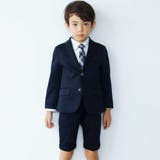 モクロディ裾ダブルスラックスハーフパンツ(110~130cm) | BeBe | 詳細画像3 