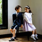 モクロディ裾ダブルスラックスハーフパンツ(110~130cm) | BeBe | 詳細画像4 