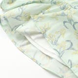 【お揃い】【リバティプリント】【日本製】フレンチ アイリスフレアキュロットパンツ… | BeBe | 詳細画像12 