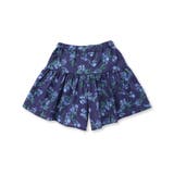 【お揃い】【リバティプリント】【日本製】フレンチ アイリスフレアキュロットパンツ… | BeBe | 詳細画像7 