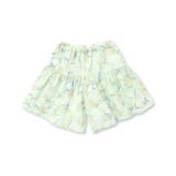 【お揃い】【リバティプリント】【日本製】フレンチ アイリスフレアキュロットパンツ… | BeBe | 詳細画像9 