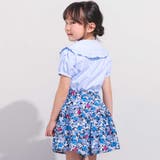 【お揃い】ドビーフラワーガーデンプリントキュロットパンツ(90~150cm) | BeBe | 詳細画像6 