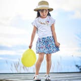 【お揃い】ドビーフラワーガーデンプリントキュロットパンツ(90~150cm) | BeBe | 詳細画像8 