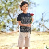 コードレーンアウトポケットロゴ刺しゅうハーフパンツ(80~160cm) | BeBe | 詳細画像3 