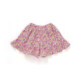【お揃い】フルールドゥジョワプリントフリルキュロットパンツ(90~150cm) | BeBe | 詳細画像10
