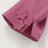 ピケストレッチフラワーモチーフサブリナパンツ(90~160cm) | BeBe | 詳細画像13 