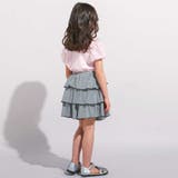 ギンガムジャガードヒラミニキュロットパンツ(90~150cm) | BeBe | 詳細画像3 