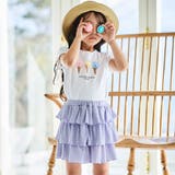 ギンガムジャガードヒラミニキュロットパンツ(90~150cm) | BeBe | 詳細画像6 