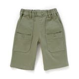 ストレッチツイルレイヤーポケットハーフパンツ(90~160cm) | BeBe | 詳細画像7 